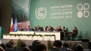 Um dos objetivos da COP19 é pavimentar a discussão para reunião em 2015, em Paris
